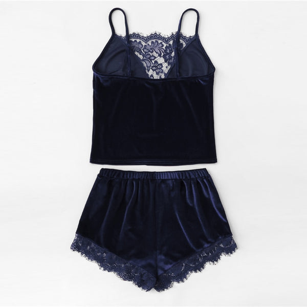 Ensemble Pyjama velours