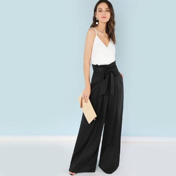 Pantalon Palazzo